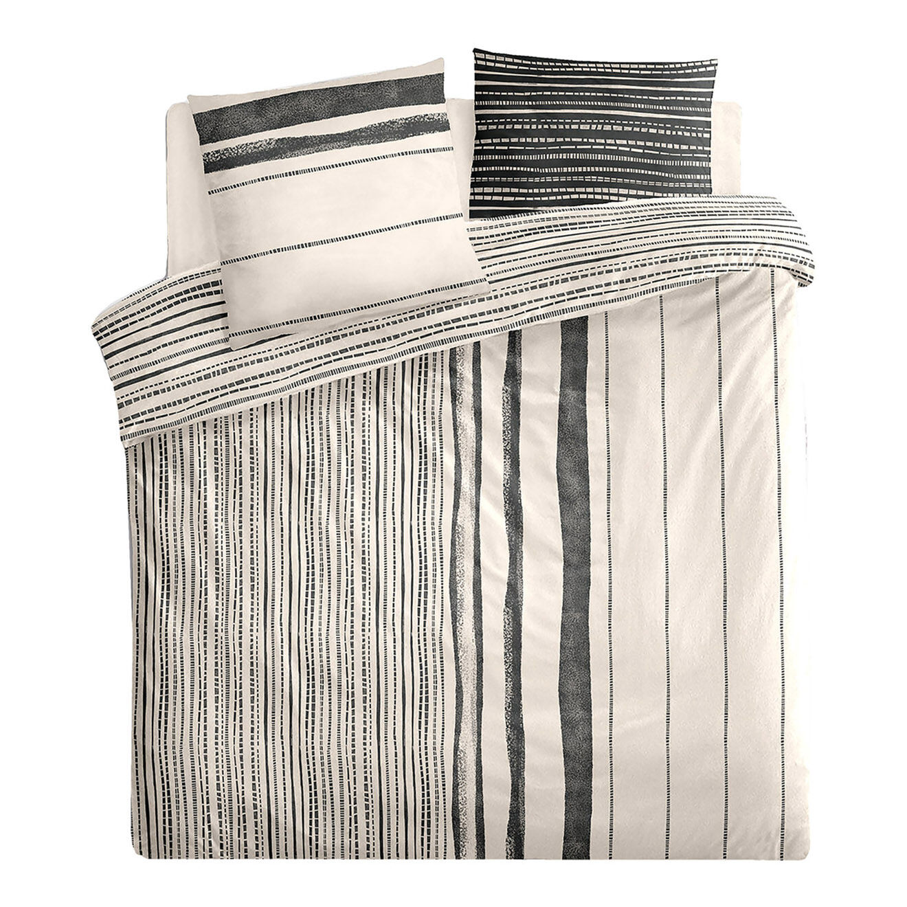 Atmosphera Parure housse de couette Cybele multicolore - 240x220 cm