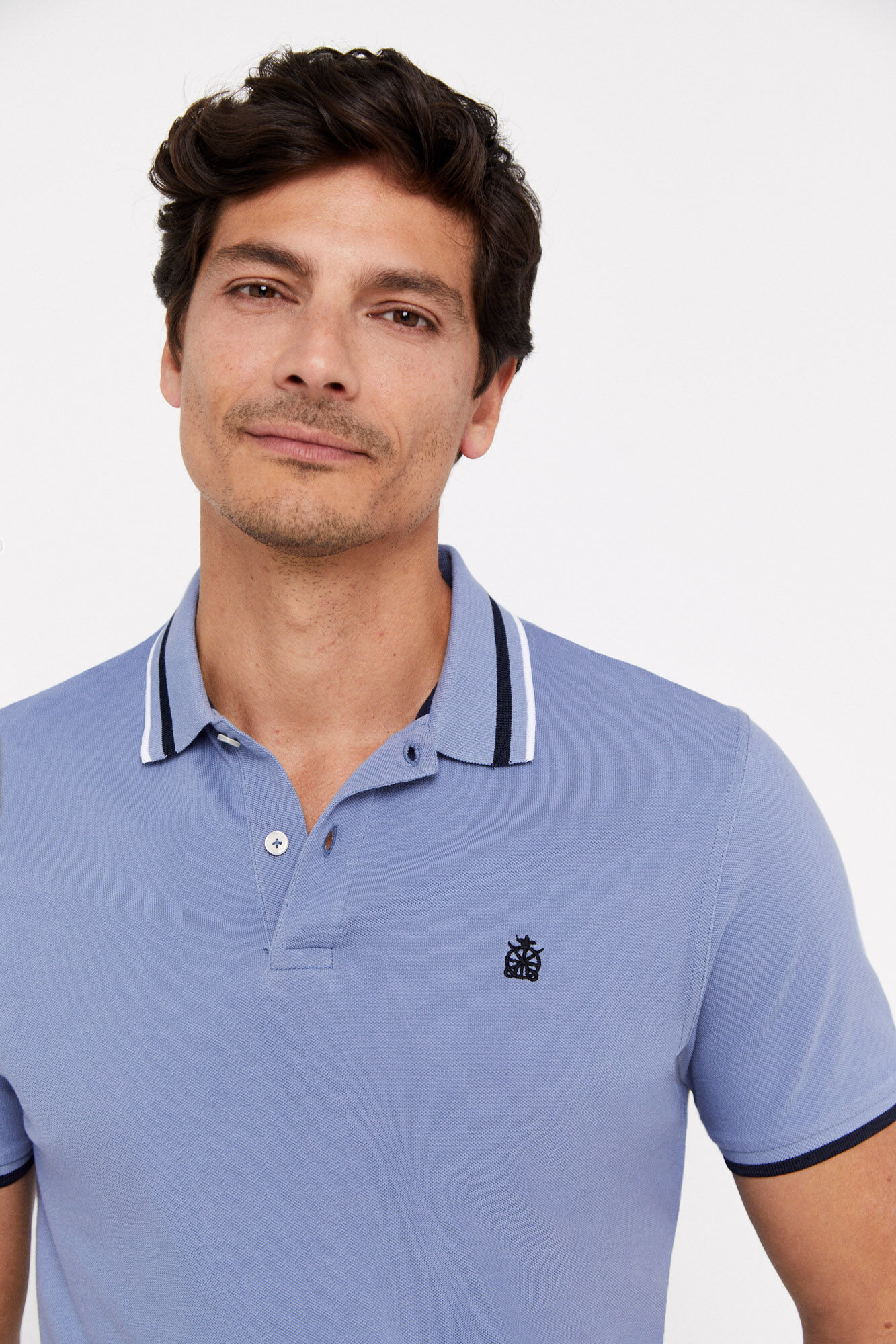Camisa polo - Azul