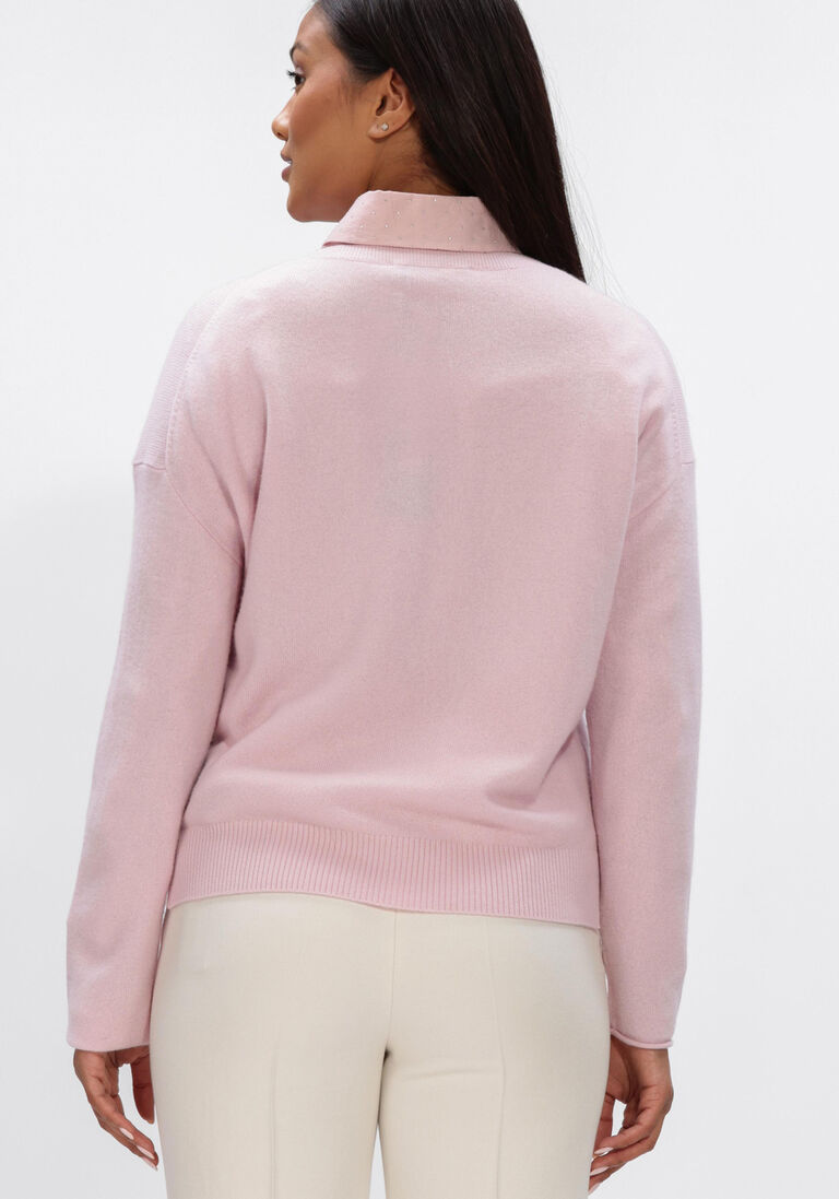 lichtroze luisa cerano truien/vesten 138751/5871-00