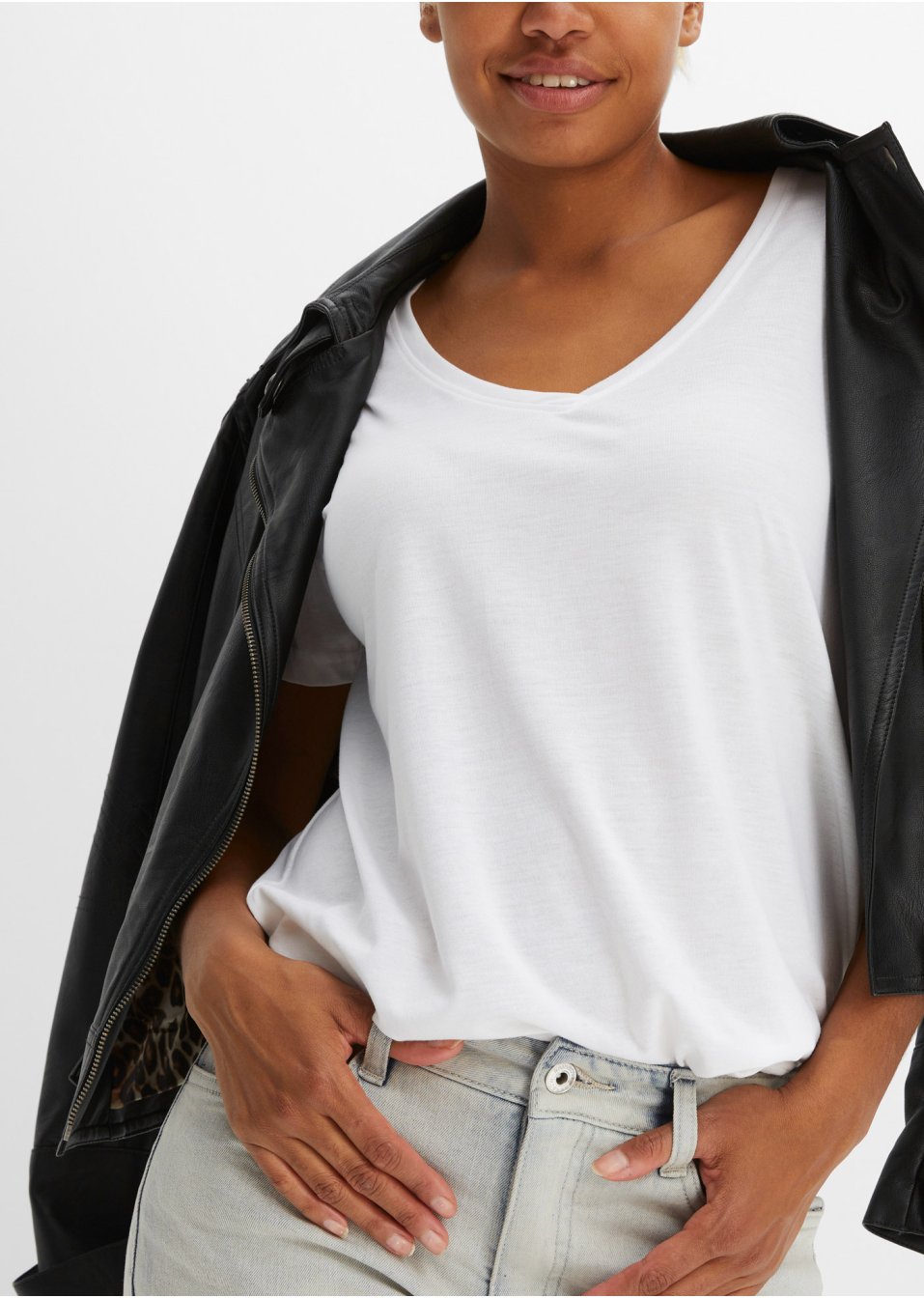 Jean évasé style used