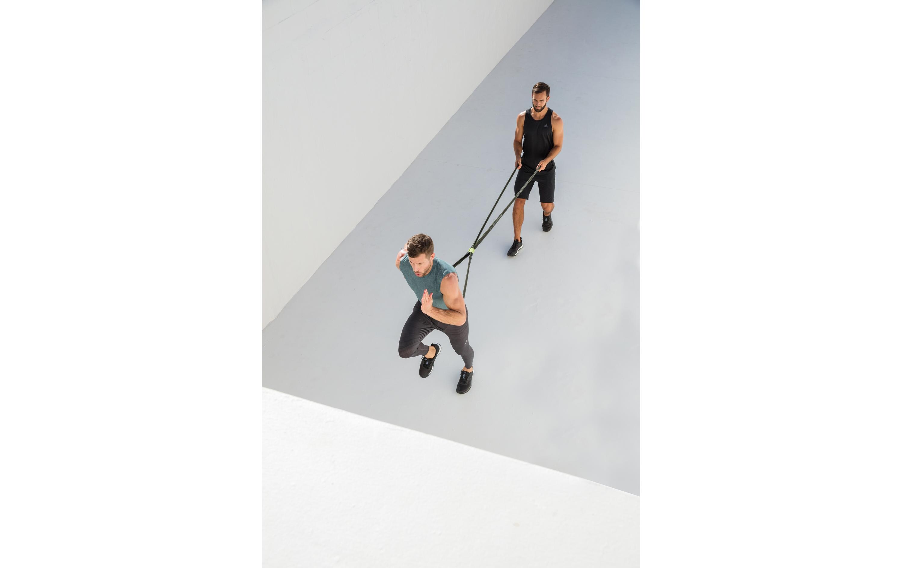 Widerstandstrainer Resist Schwarz, sehr starkFitnessband