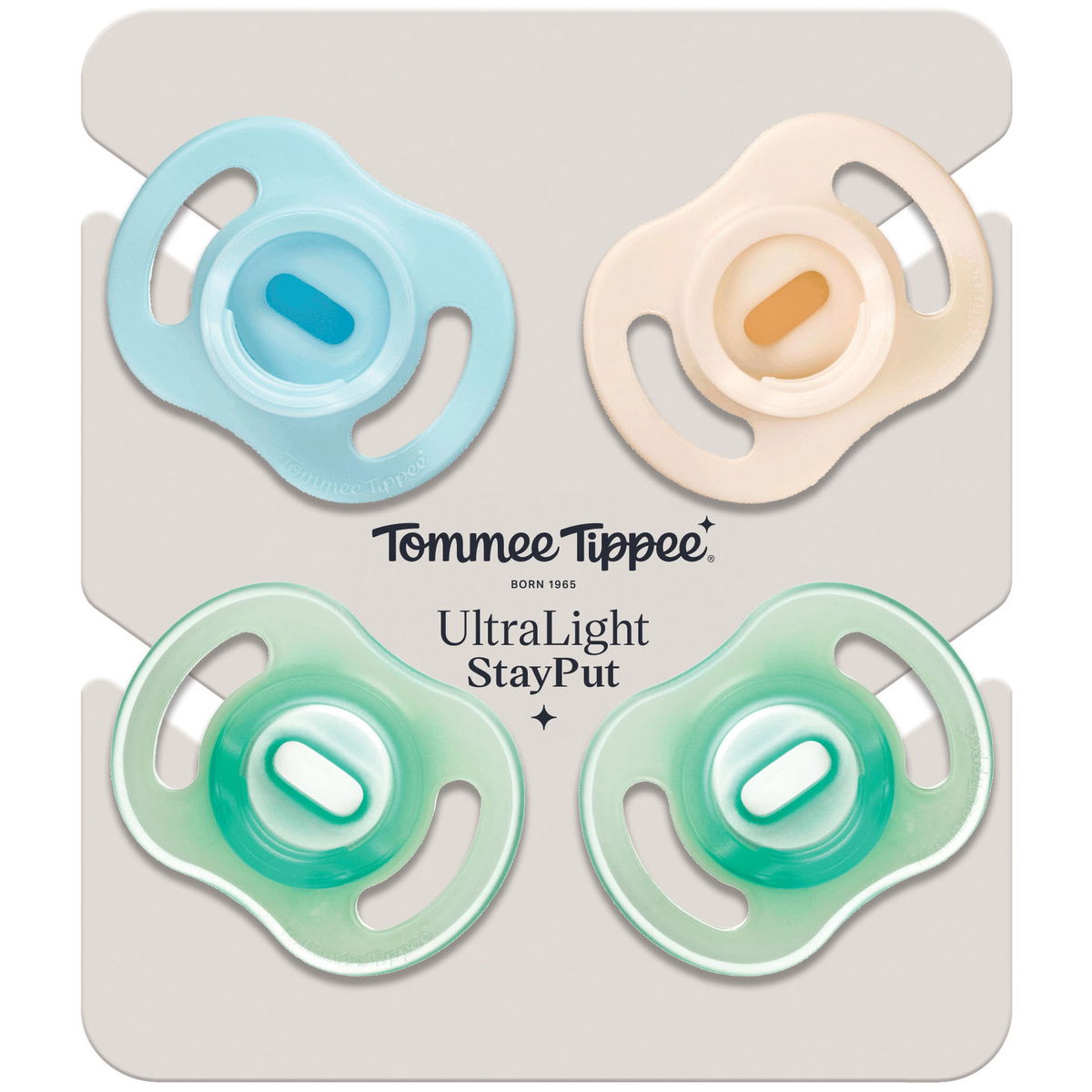 Tommee TippeeTommee Tippee   Night Glow Schnuller 4er Set 0-6M