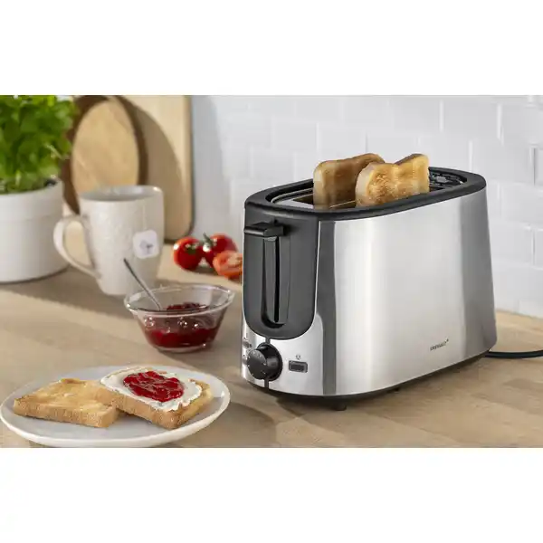 Edelstahl-Toaster