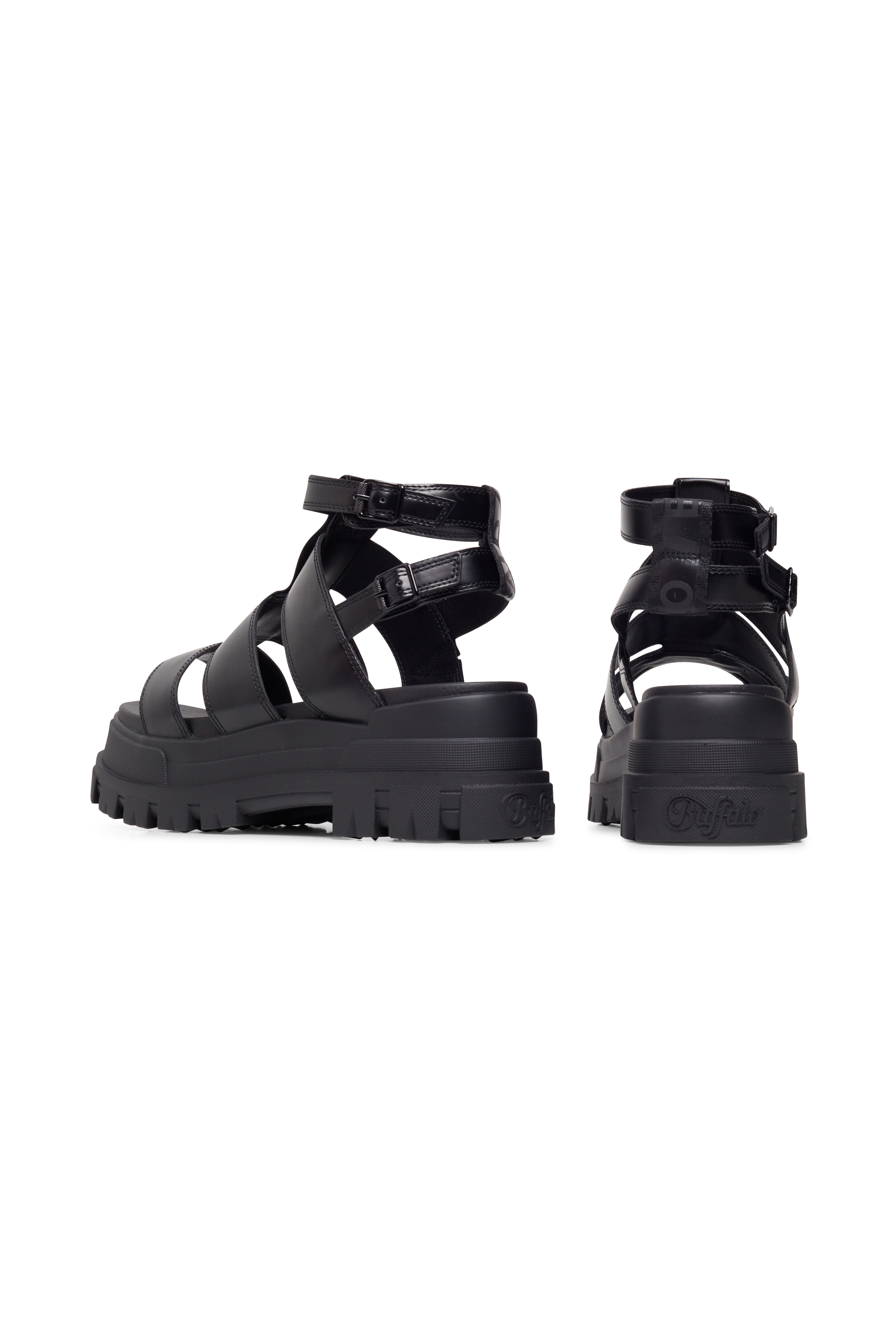 BUFFALO sandales hautes ASPHA GLD Noir