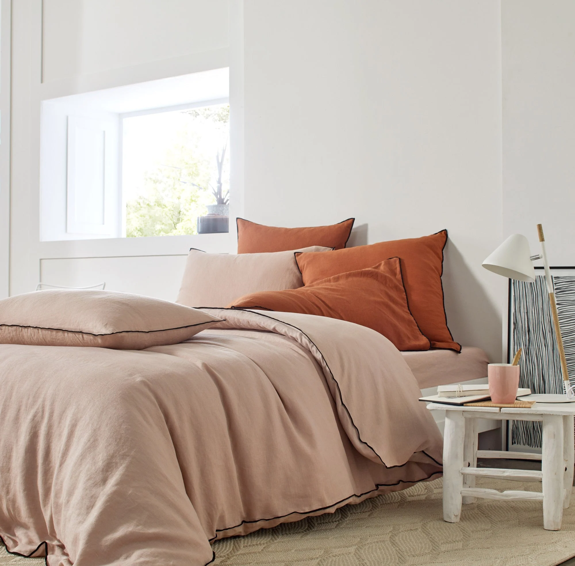 CARLINA - Housse de couette | Rose