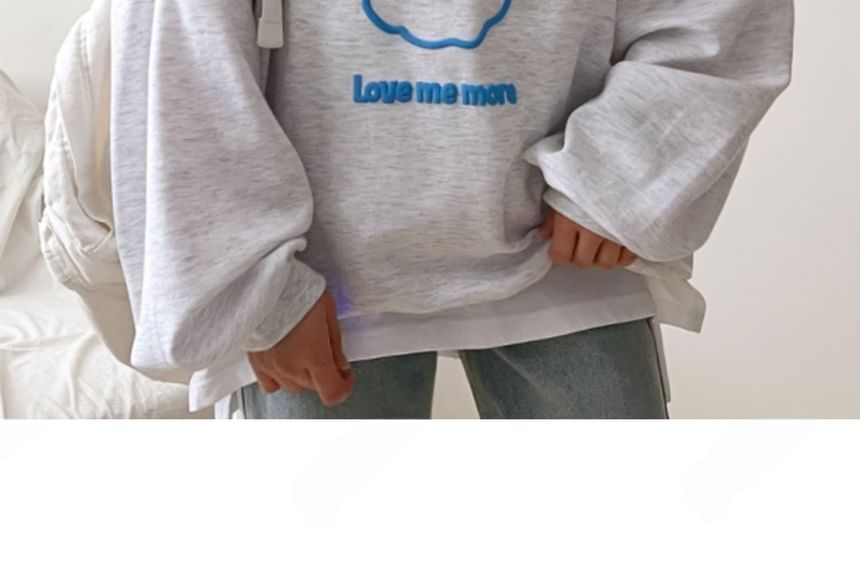 SeoulPop - Losse sweatshirt met hondenprint
