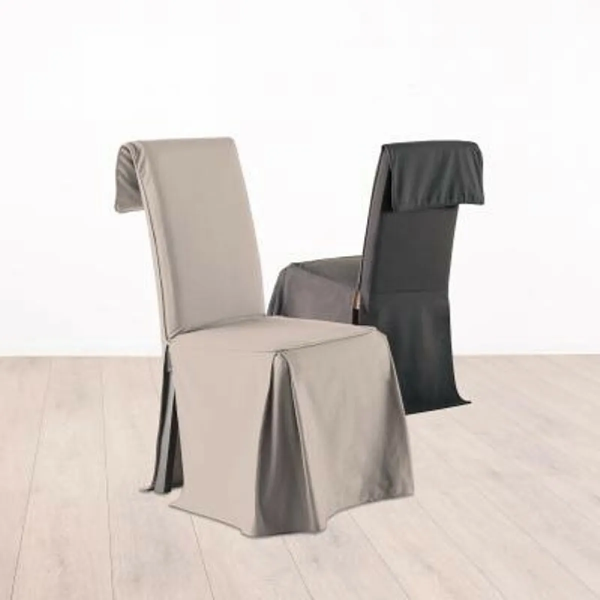 Housse de chaise Lin 45x41 cm