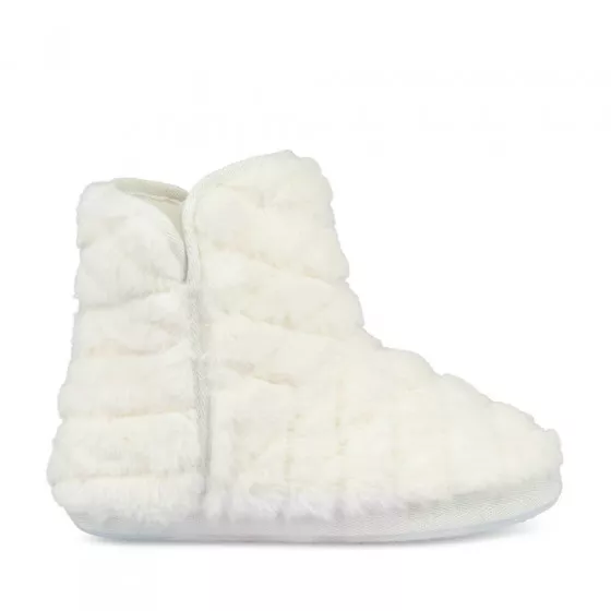 Chaussons bottines BLANC MERRY SCOTT