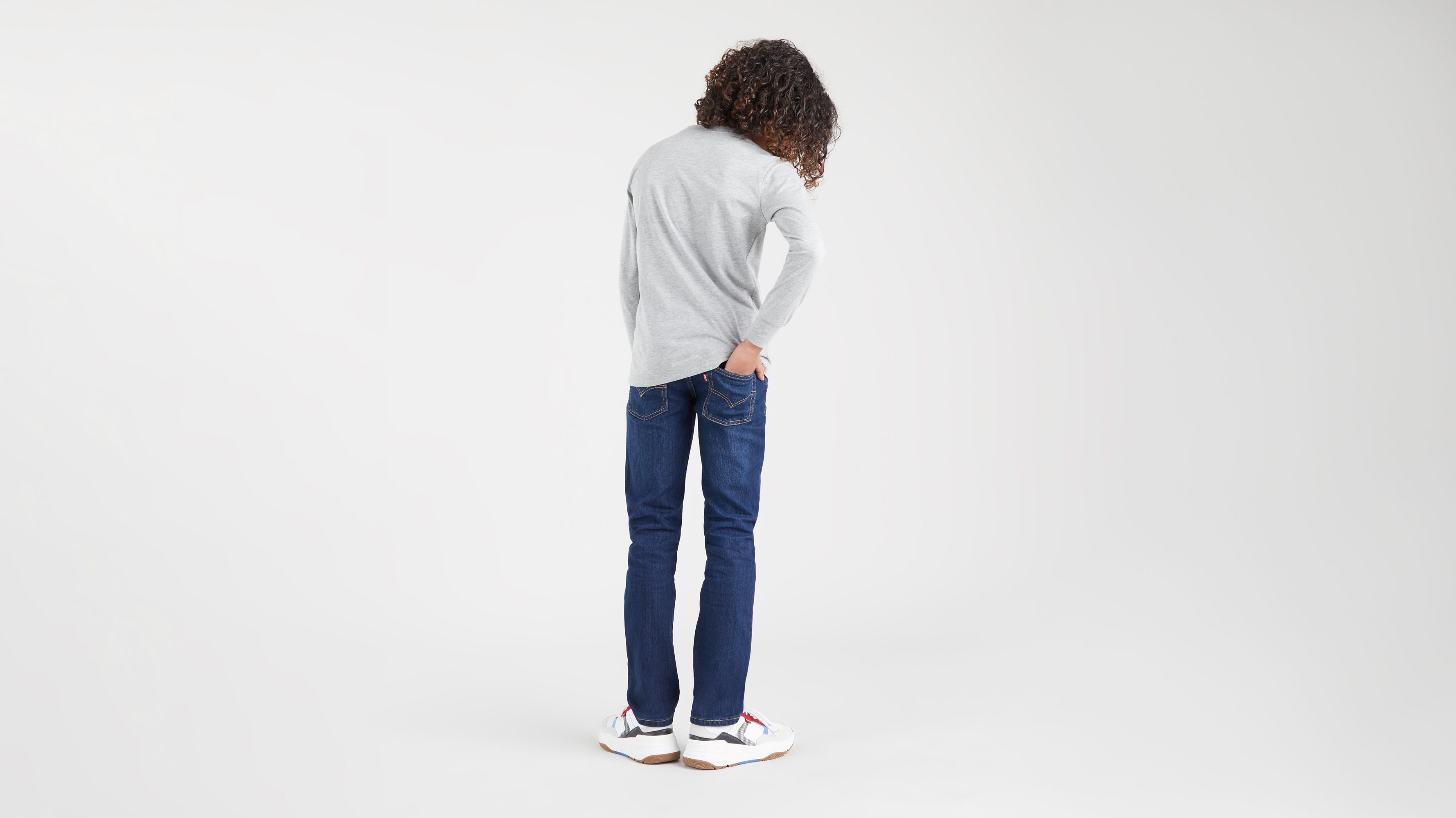 Jean Slim 511™ pour adolescent - Rushmore - Bleu