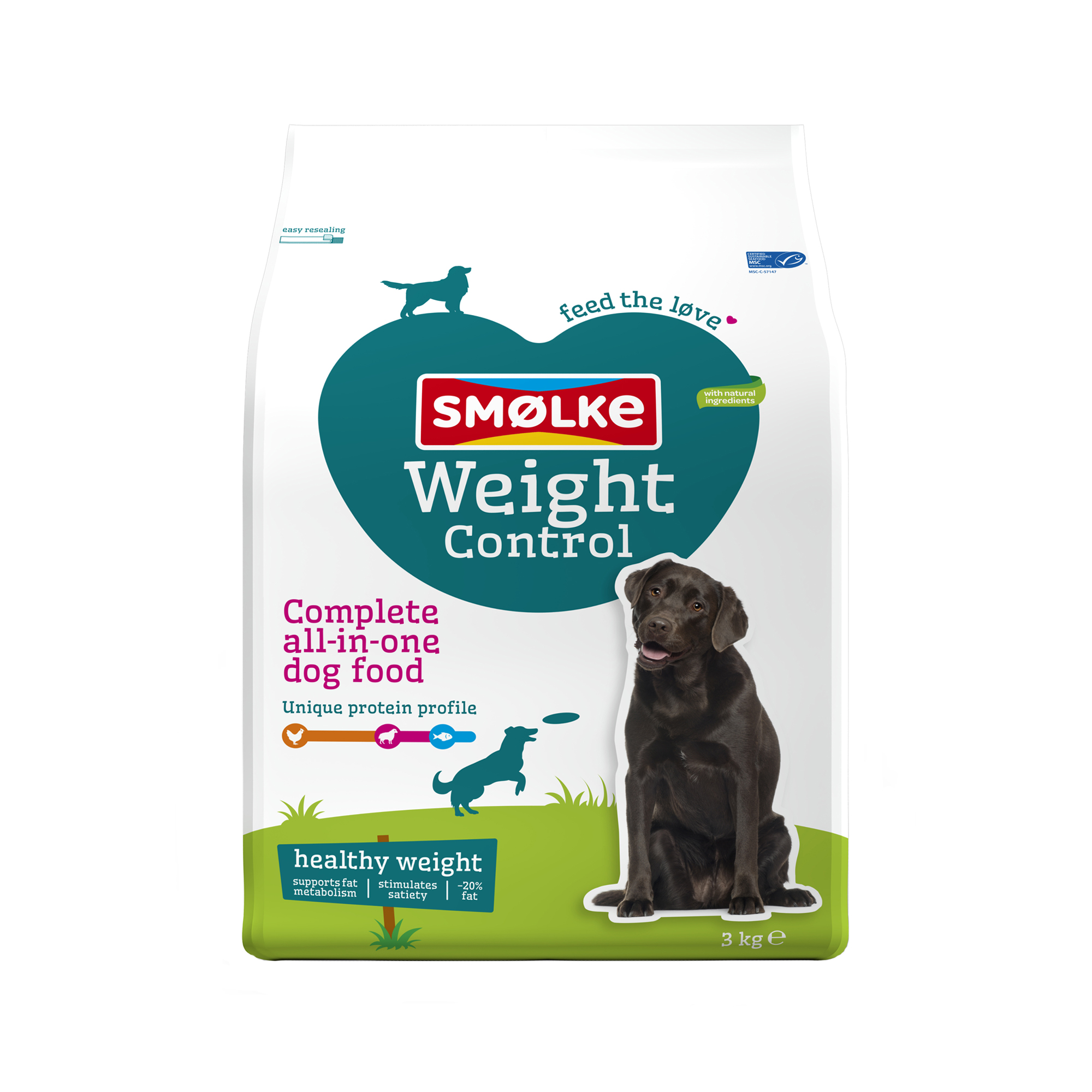 Smølke Hond Adult Weight Control