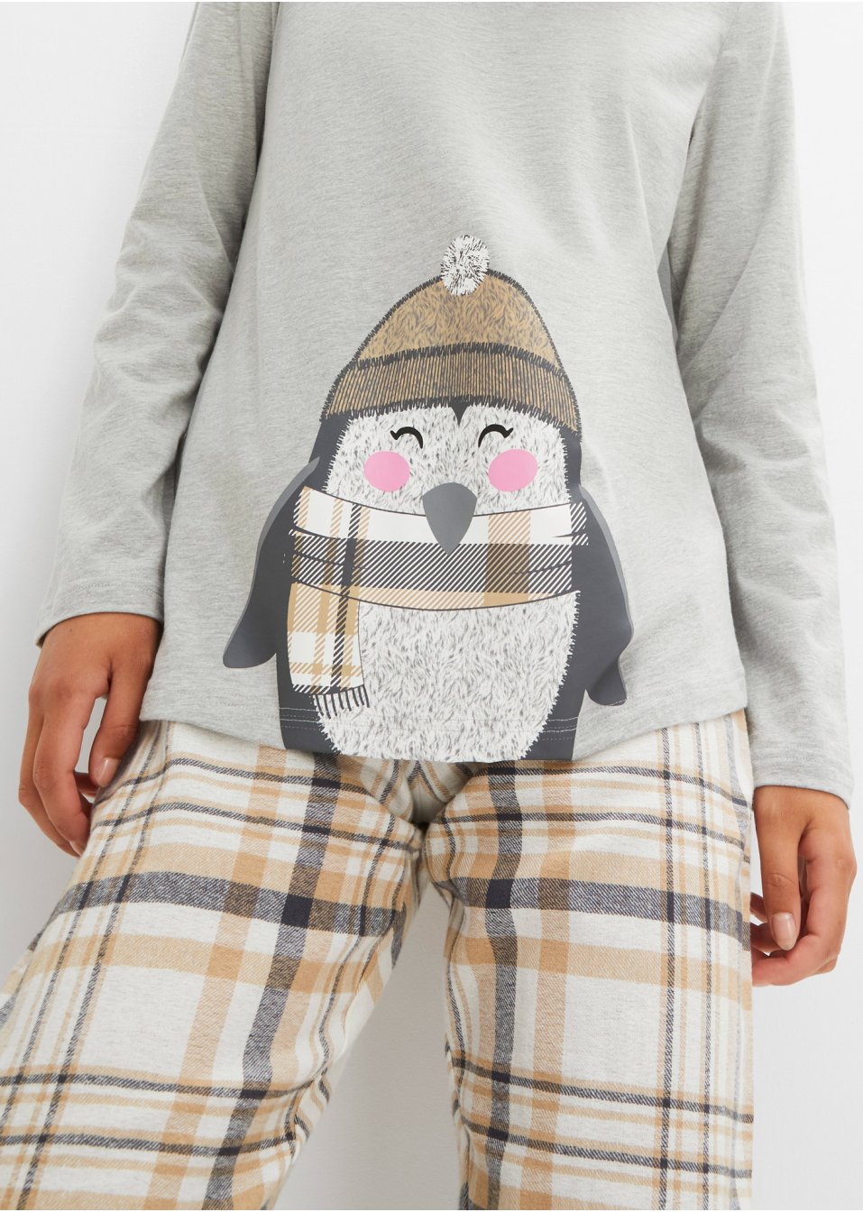 Pyjama avec pantalon en flanelle