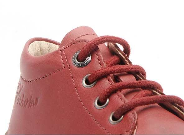 Naturino boots bottine bebe cocoon nappa spazz rouge