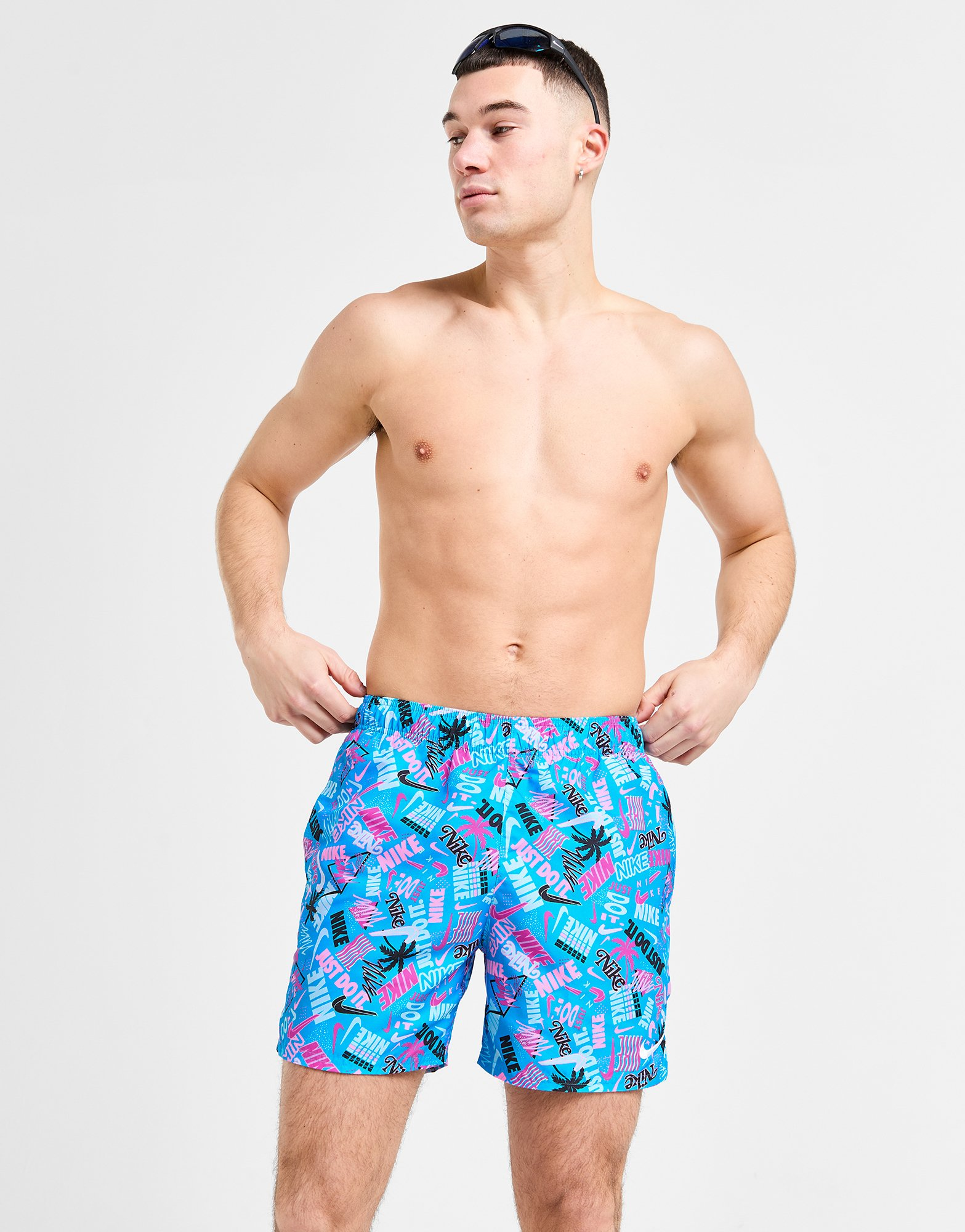 Nike Short de bain Imprimé Happy Daze Homme