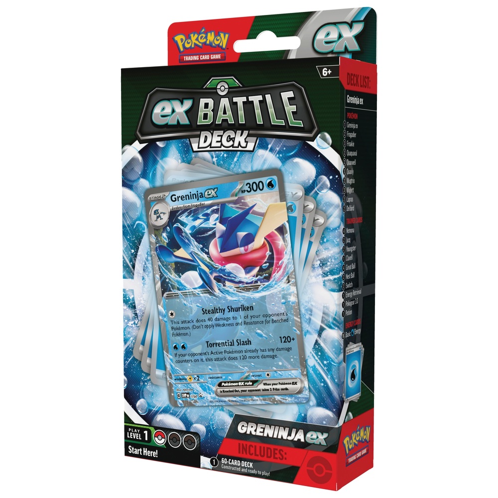 Pokémon-Sammelkartenspiel: EX-Kampfdeck Kangaskhan / Greninja Sortiment