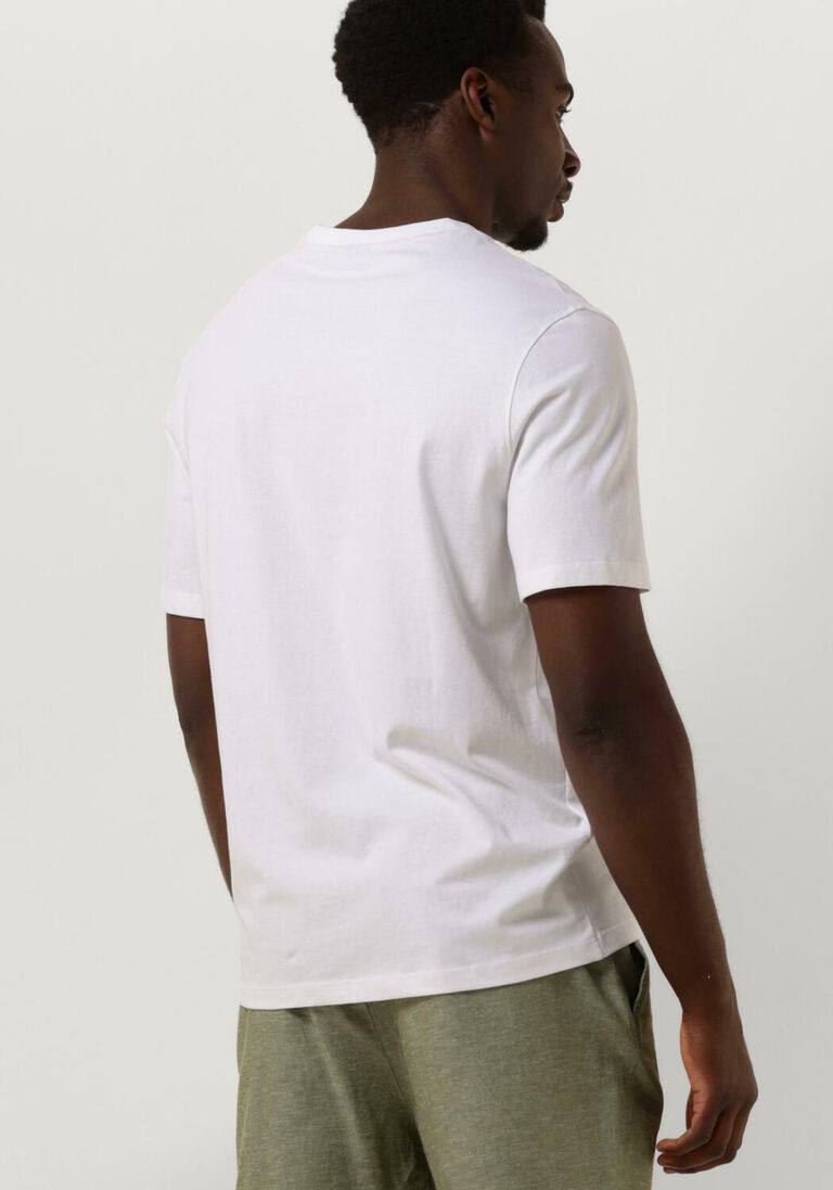 SCOTCH & SODA witte scotch & soda t-shirt left chest artwork t-shirt