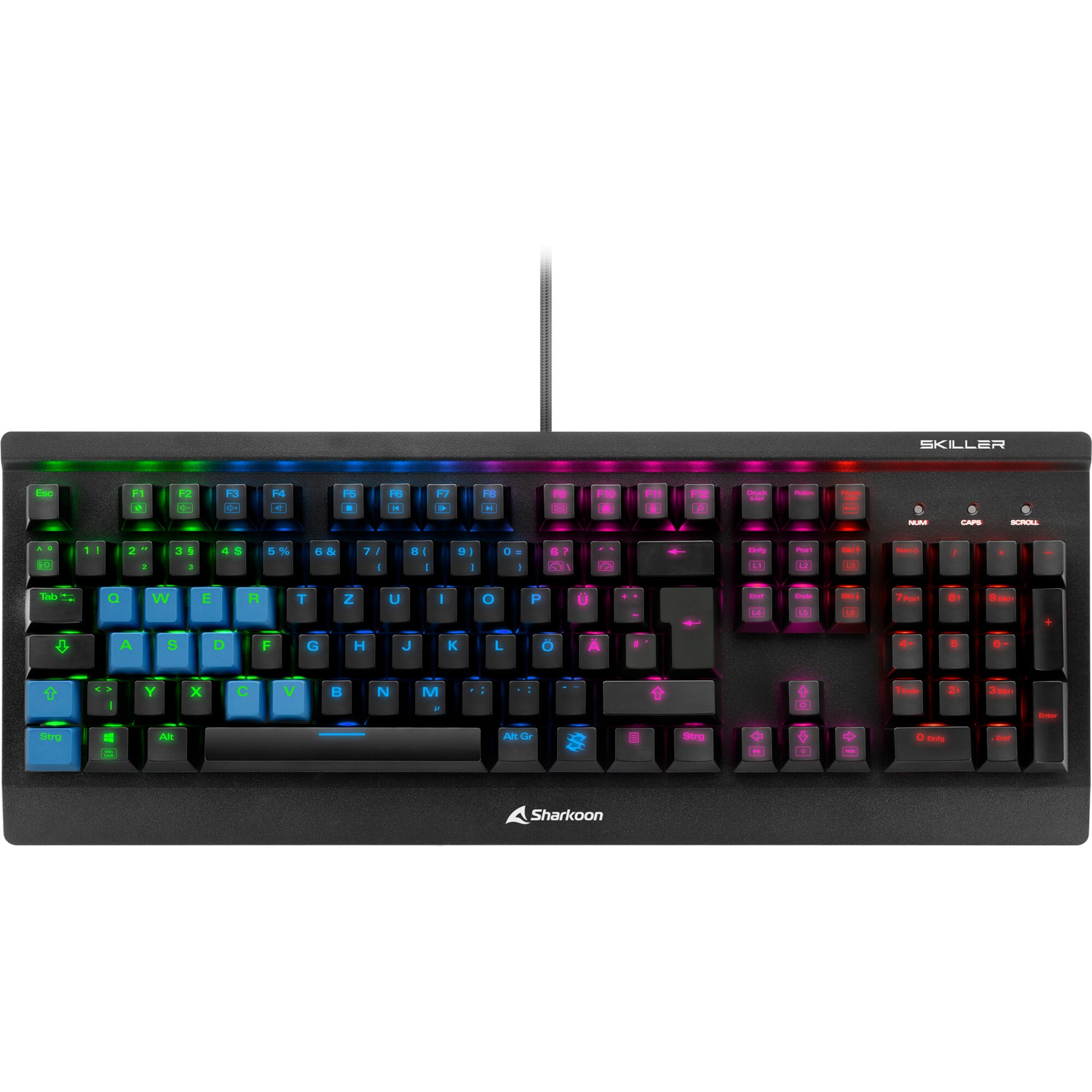 Sharkoon Gaming-Tastatur SKILLER SGK3
