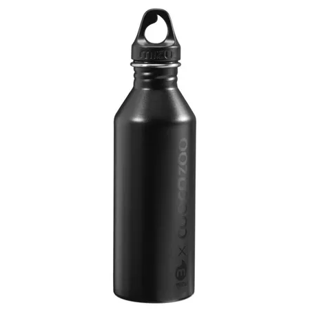 Coocazoo Edelstahl-Trinkflasche, Black, 750 ml