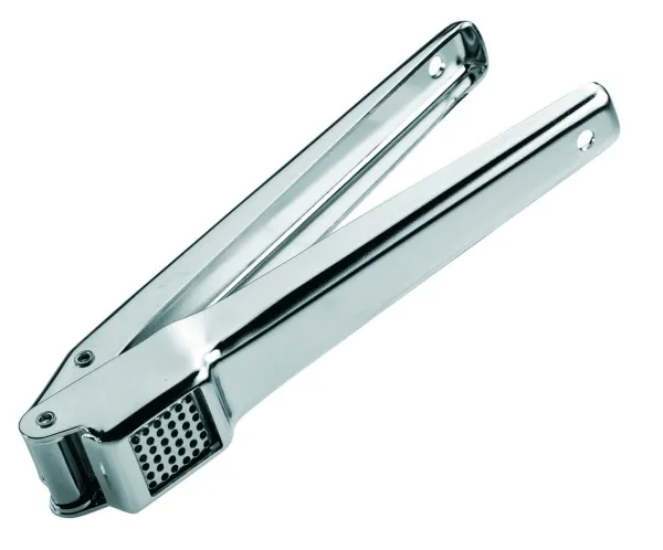 GEFU AGLIO, Håndtag til hvidløgspresser, Rustfrit stål, Rustfrit stål, 28 mm, 165 mm, 49 mm