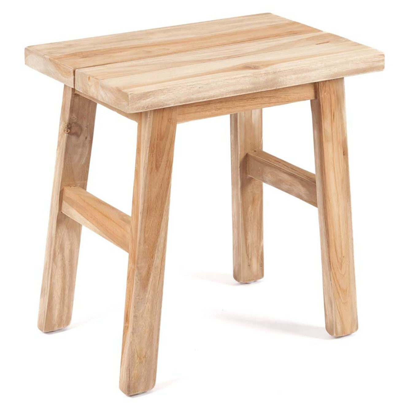 Bazar Bizar Tabouret Makara naturelle - 40x25x45 cm