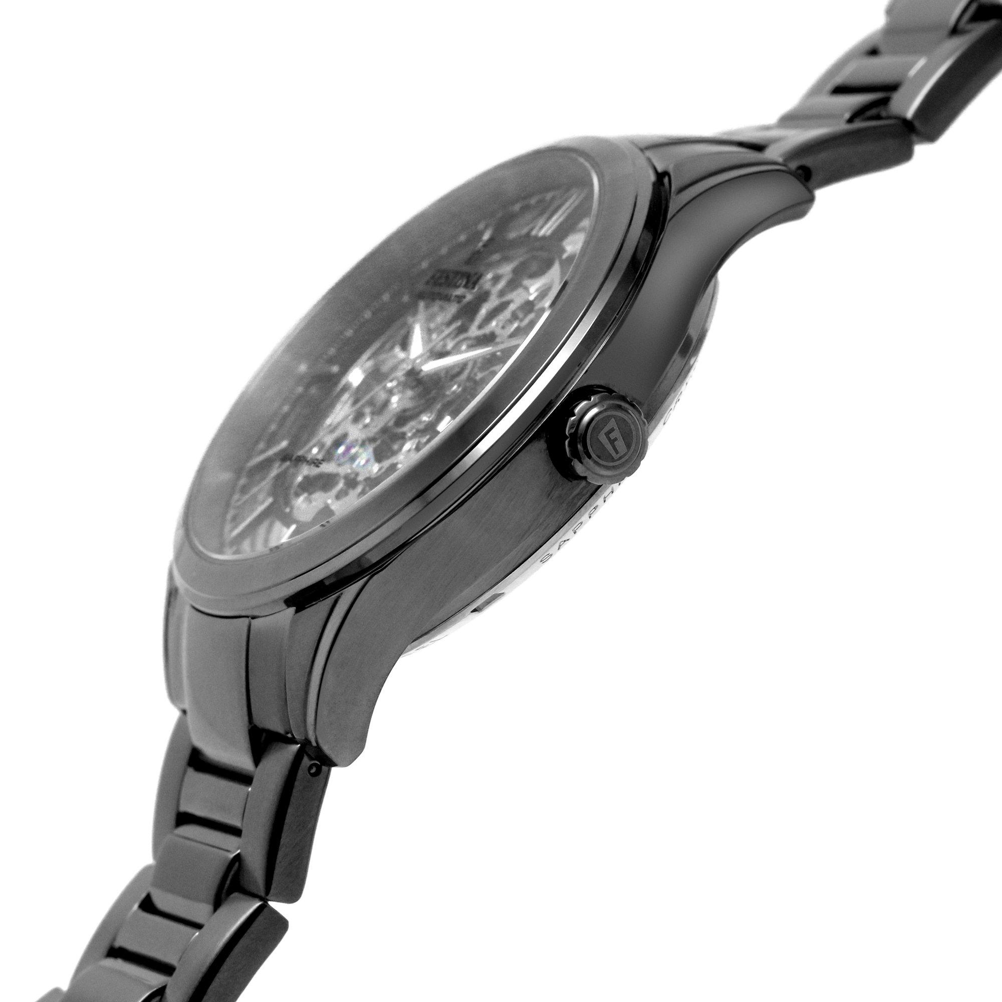 Festina Mens Festina Black Automatic Skeleton Watch