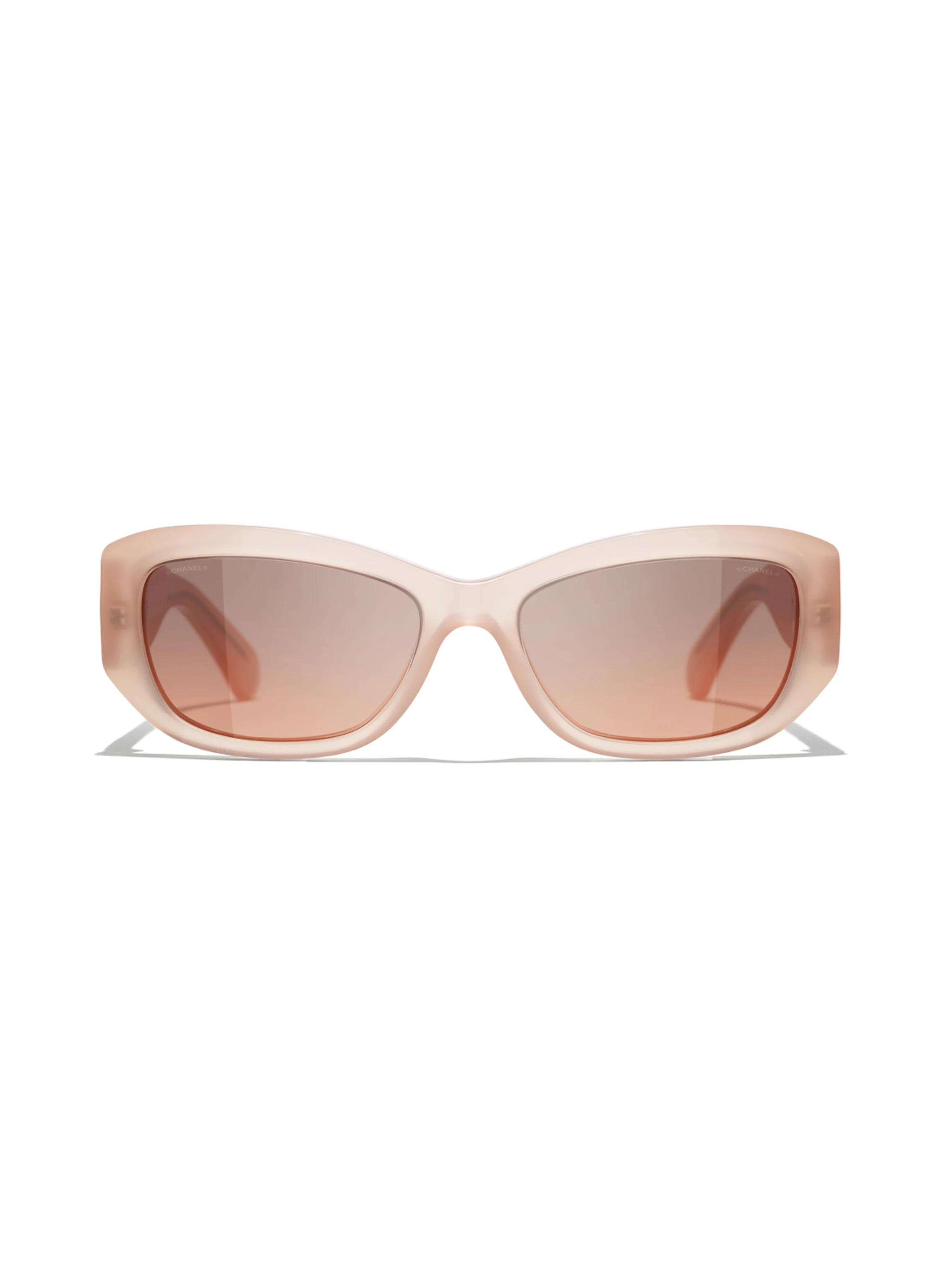 CHANEL Rechteckige Sonnenbrille
