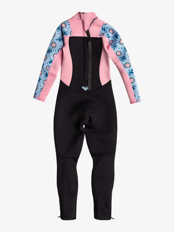 3/2mm Prologue Combinaison Back Zip Vert Fille