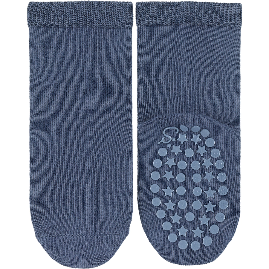 Sterntaler ABS-Söckchen Doppelpack Uni blau