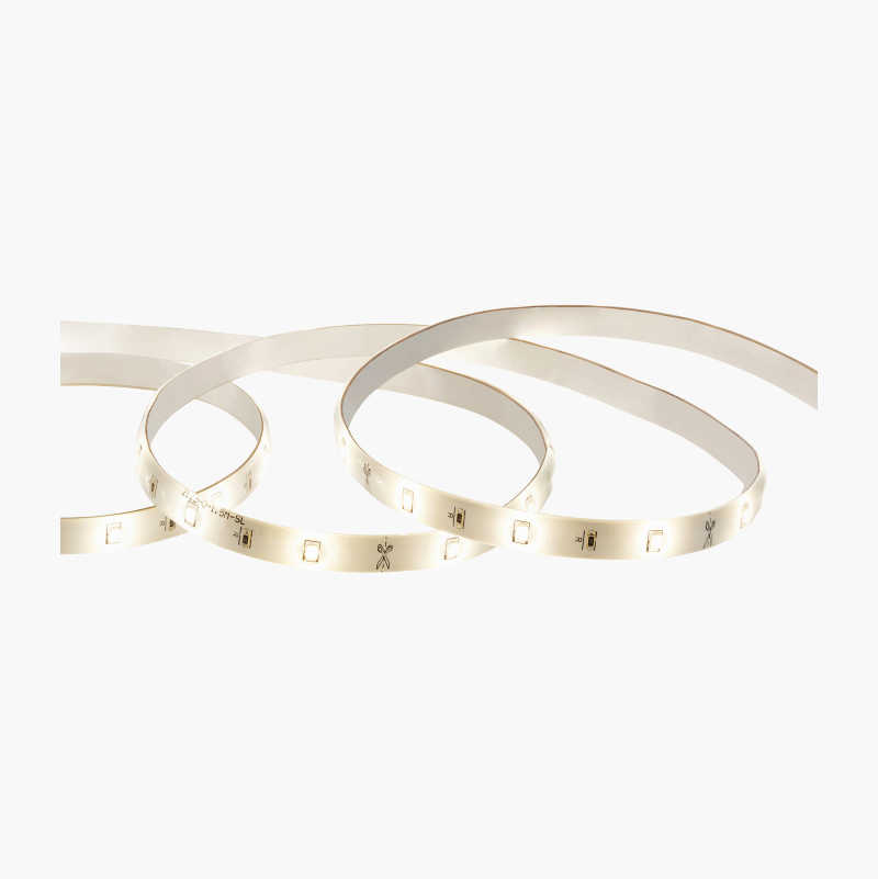 LED-list 400 lm, startsett 2 m, varmhvit
