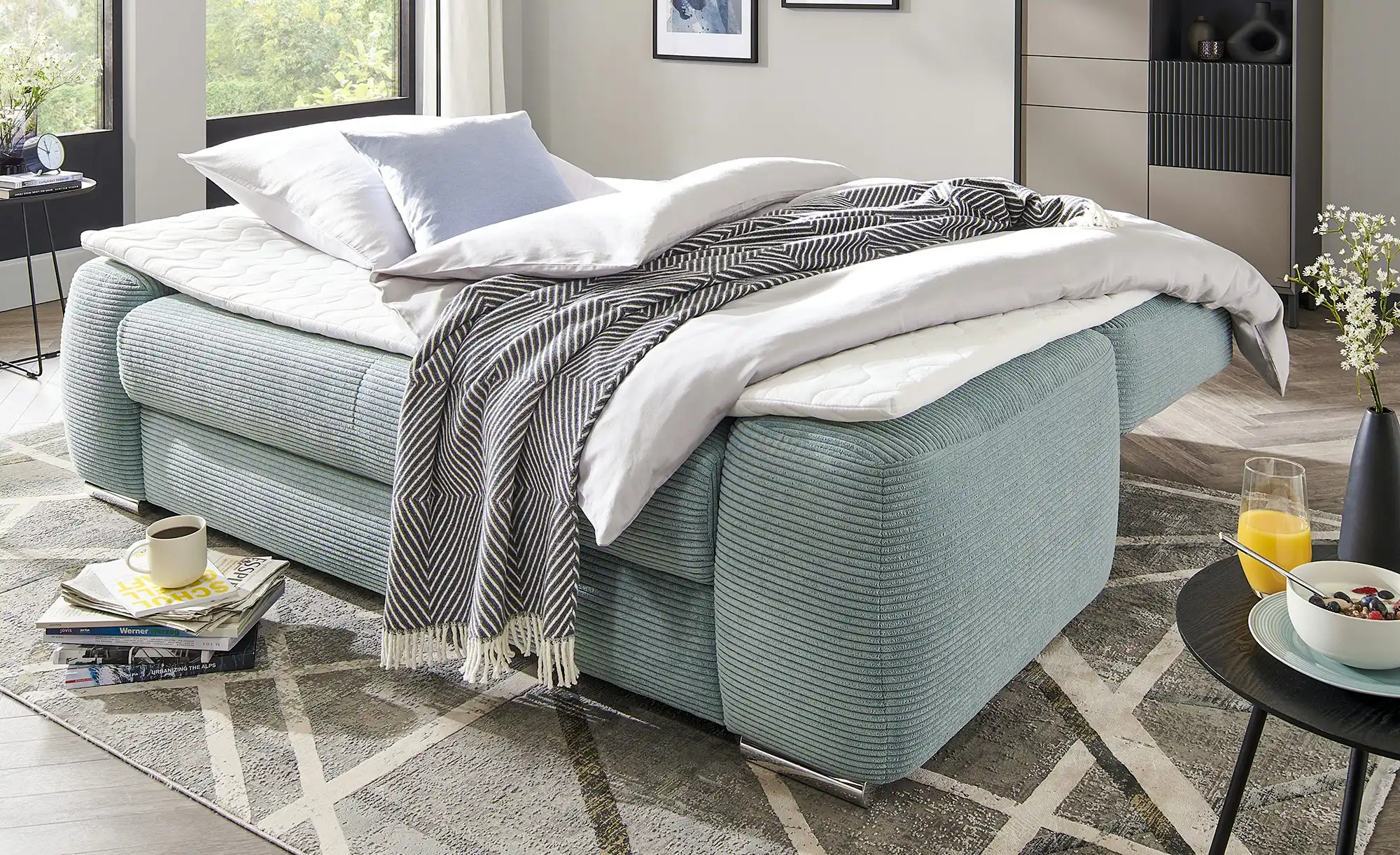 bobb Schlafsofa mit Boxspringpolsterung Viannie de Luxe