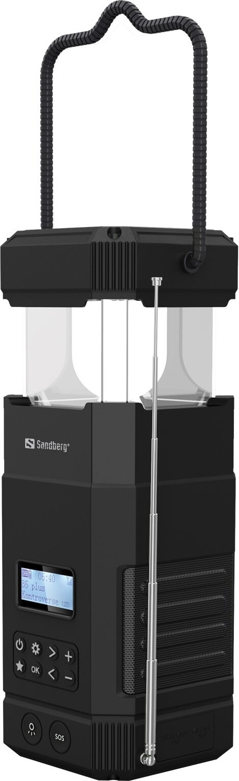 Sandberg - Survivor Lantern All-In-1 Solcelle Powerbank 10.000 Mah
