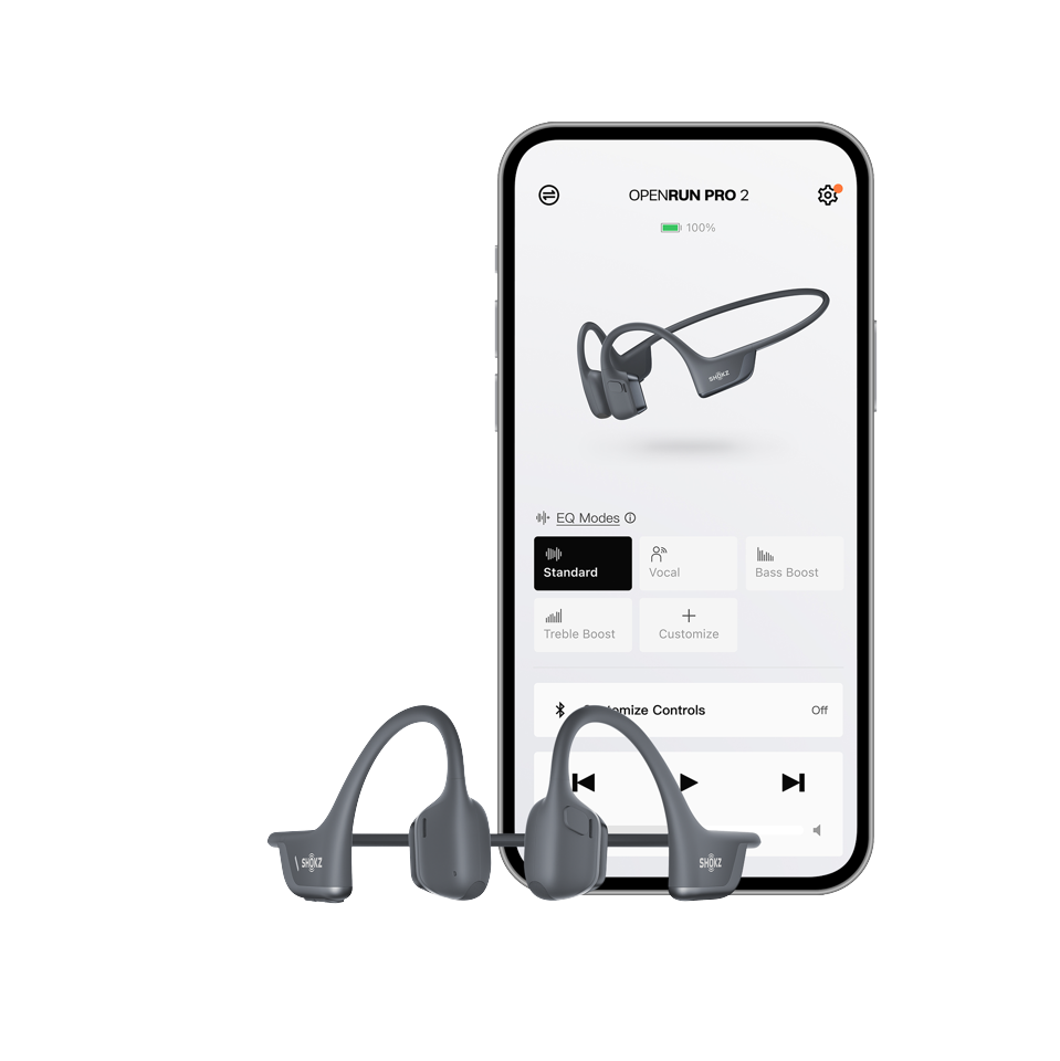 Shokz - OpenRun Pro2 Mini, Sort - Bone Conduction Headset
