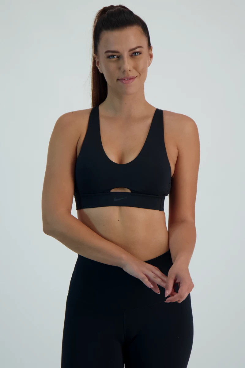 Nike Indy Plunge Cutout Padded Medium Damen Sport-BH