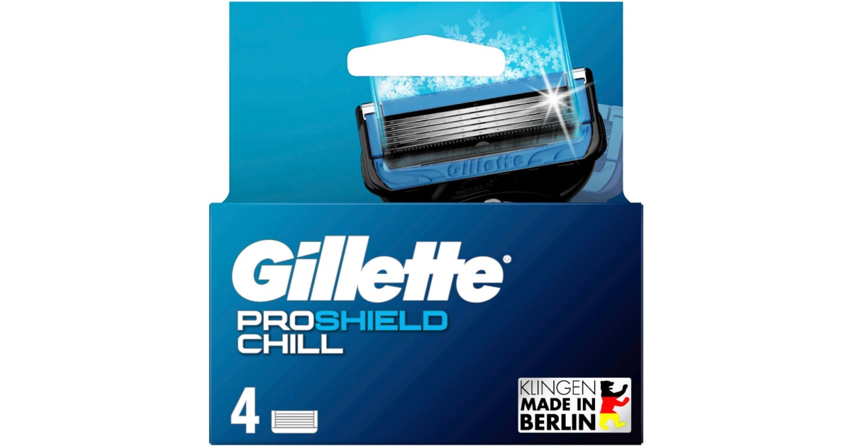 Gillette ProShield Chill Klingen 4er