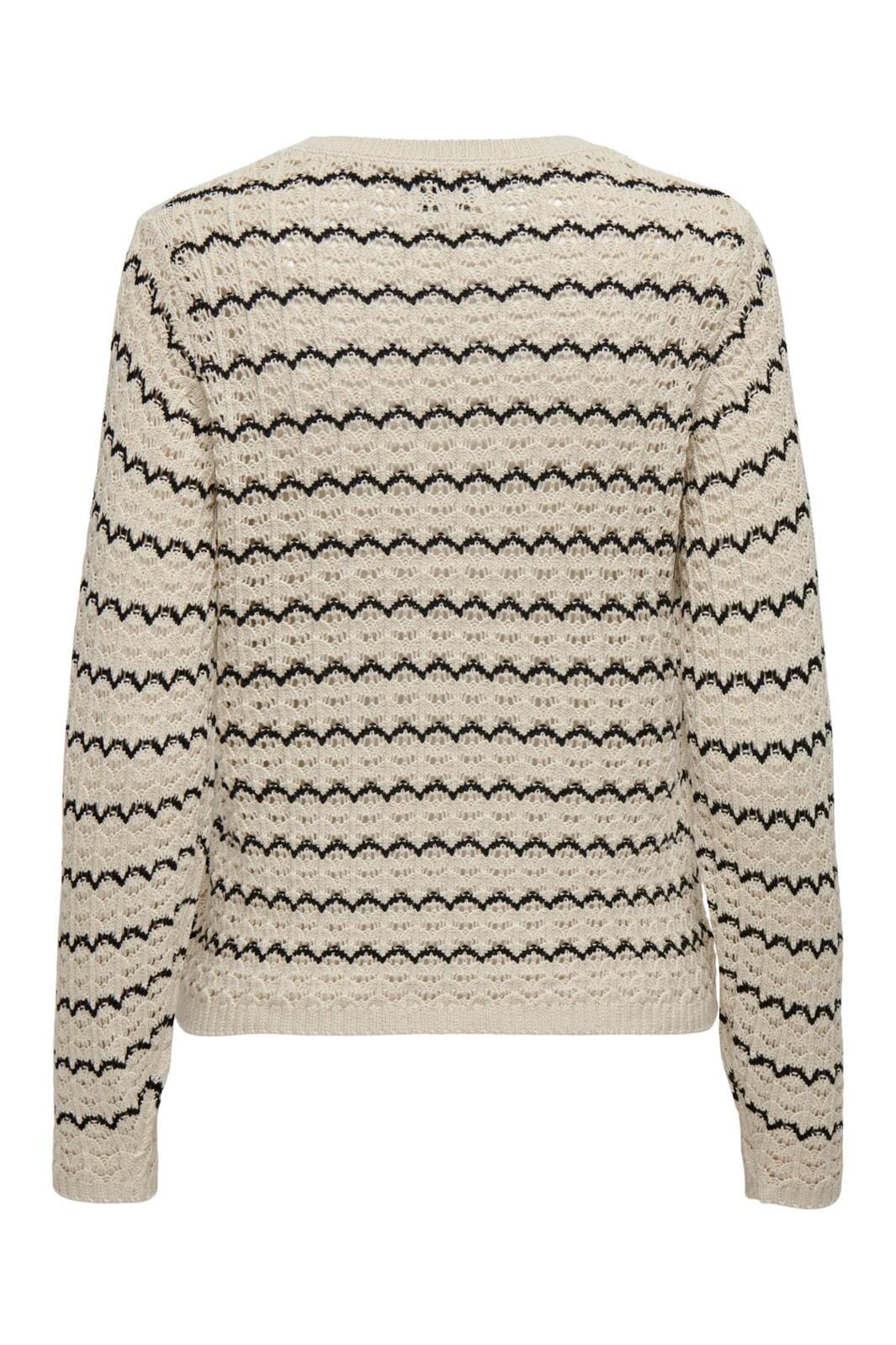 Only Onlasa Ls Structure O-Neck Knt