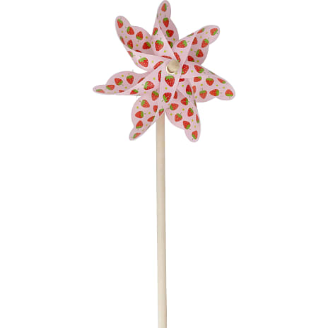 Mellem mønstret vindmølle H: 48 cm - flere varianter - assorteret