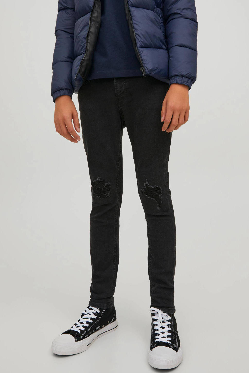 JACK & JONES skinny fit jeans JJILIAM black denim