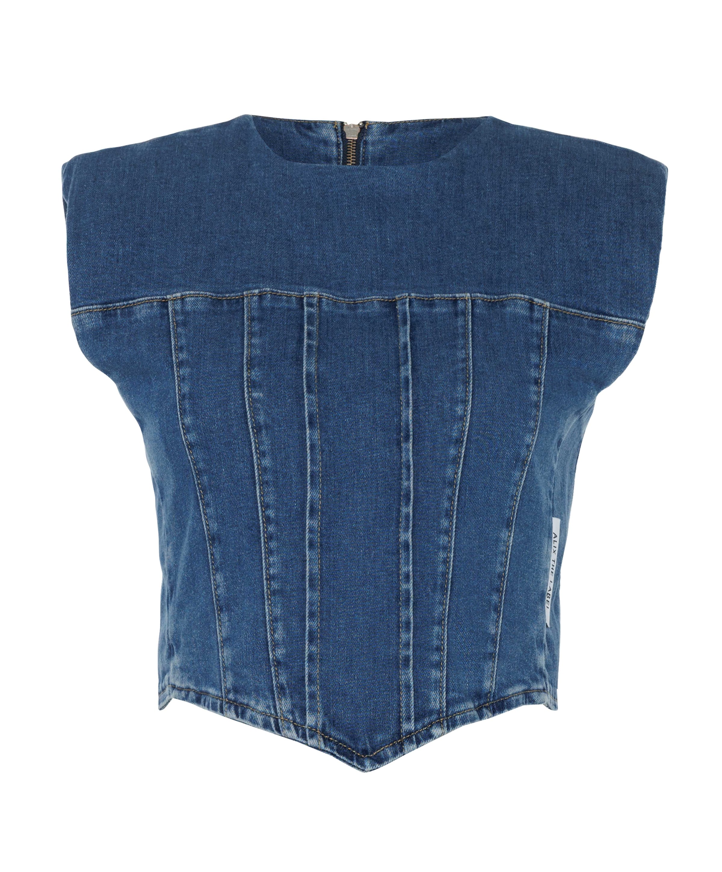 Alix The Label Dames top blauw
