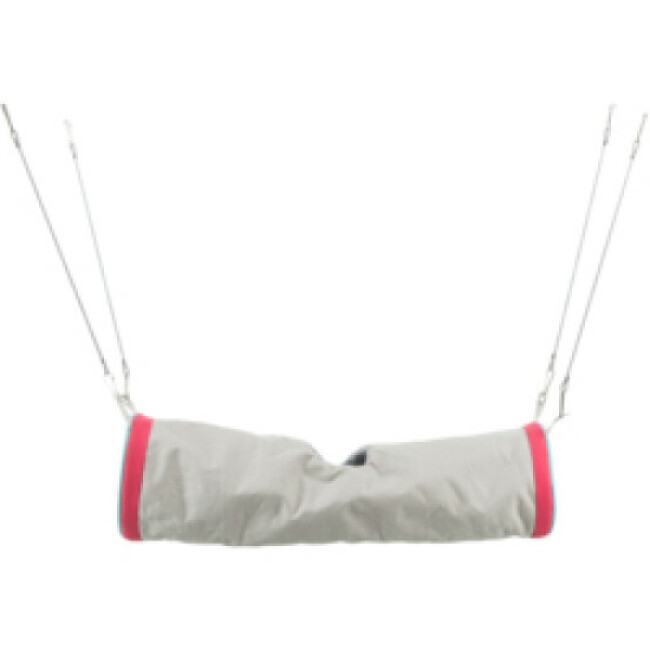 Tunnel douillet en nylon marron pour furets Trixie