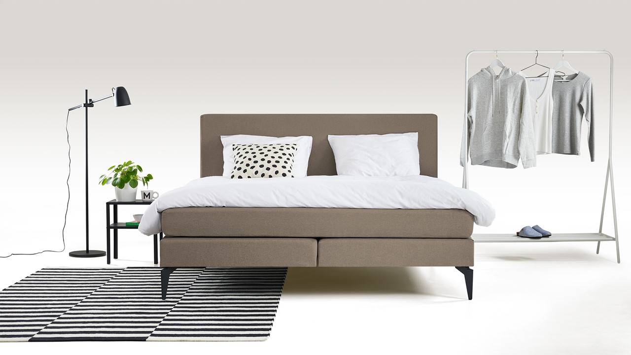 Boxspring Cisano taupe