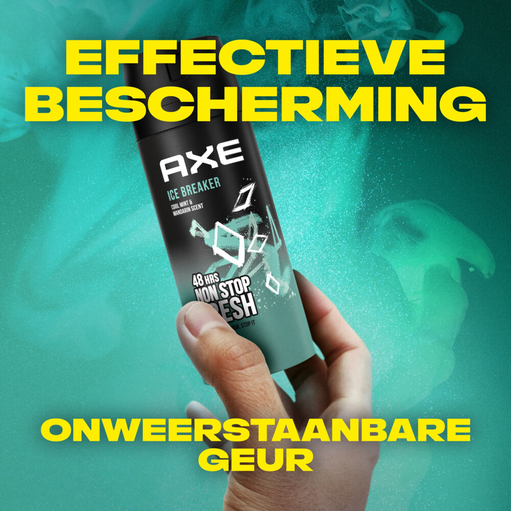 6x Axe Deodorant Bodyspray Ice Breaker150 ml