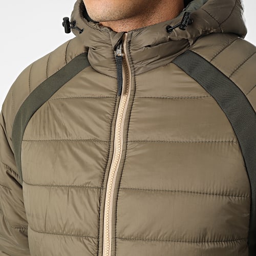 Doudoune Capuche AGL023 Vert Kaki