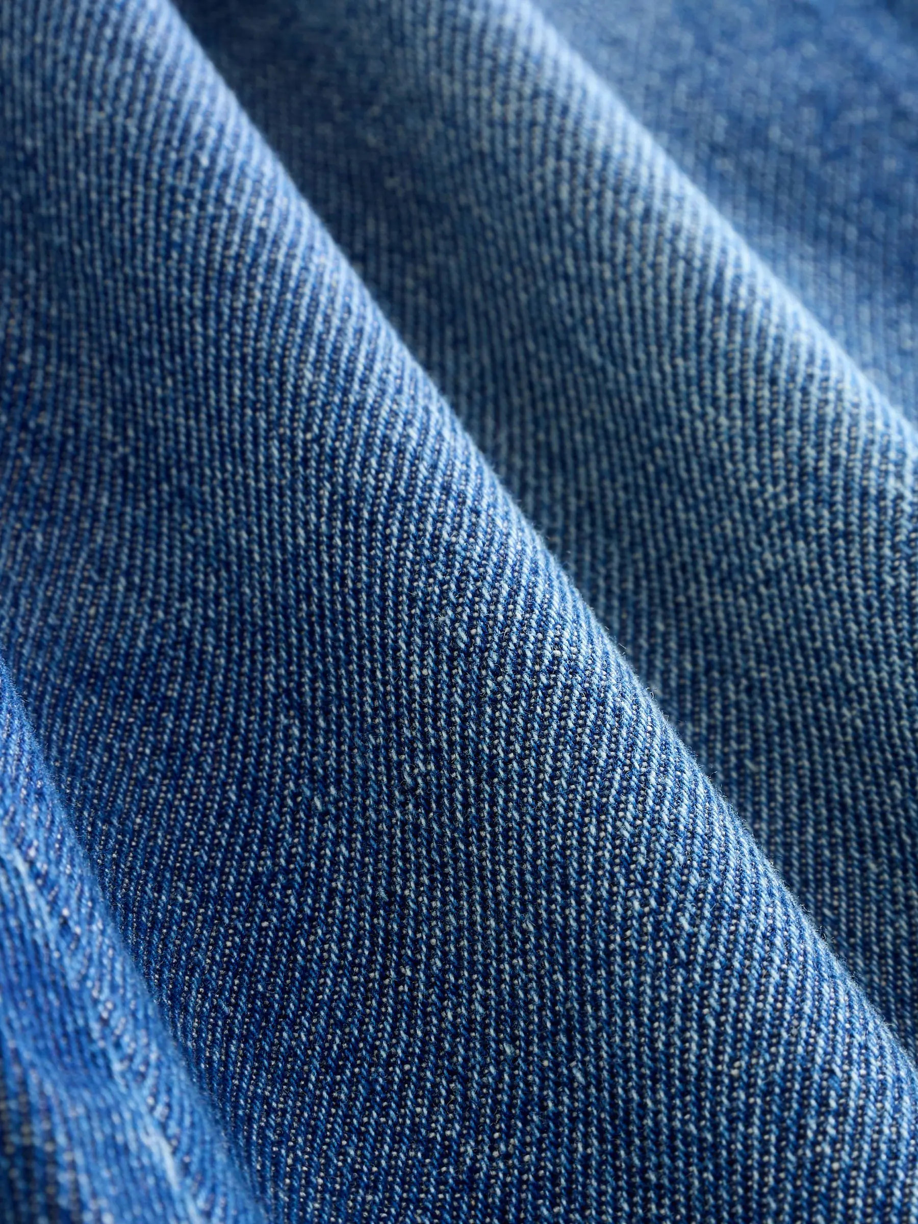 Donkerblauw denim - Jeans met wijde pijpen (3 mnd-7 jr)