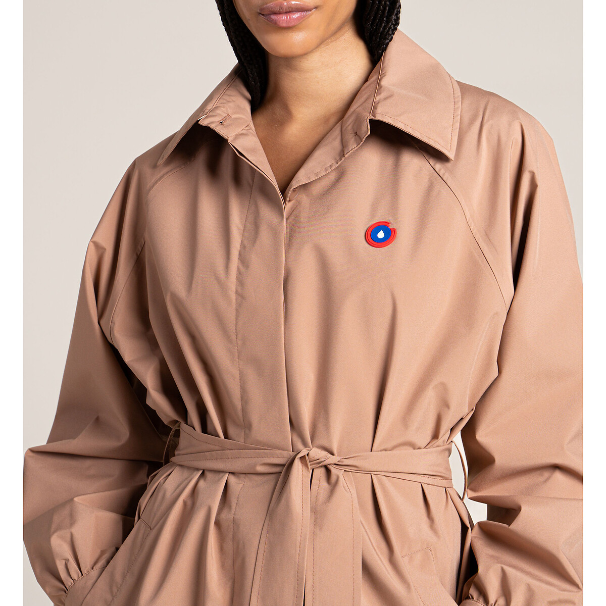 FLOTTE<br>Trench coat impermeável unissex com cinto MADELEINE
