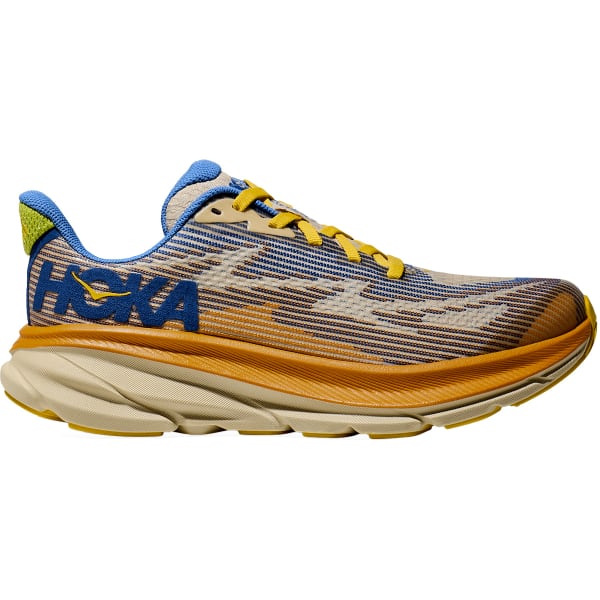 Chaussure running HOKA ONE ONE CLIFTON 9 YOUTH ULTRAMARINE / ELECTRIC TANGERINE