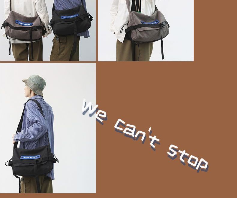 EAVALURE - Messengerbag met applicaties