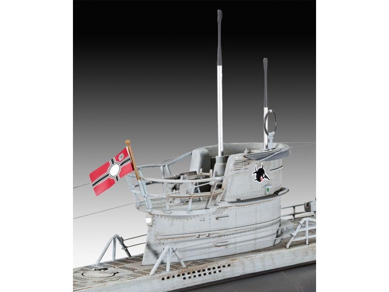 Revell Bausatz U-Boot U96, Das Boot Collector's Edition 1:1 Das Boot Collector's Edition - 40th Anniversary, Geschenk Set inklusive Klebstoff und Farben