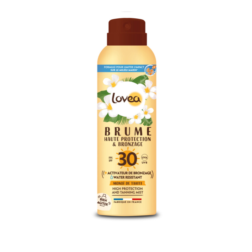 Lovea High Protection & Tanning Mist Monoi de Tahiti SPF 30150 ml
