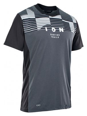 Maillot Manches Courtes ION Scrub Meshine Noir