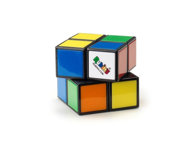 Spinmaster Knobelspiel Rubik's Mini 2 x 2 Kleiner Zauberwürfel