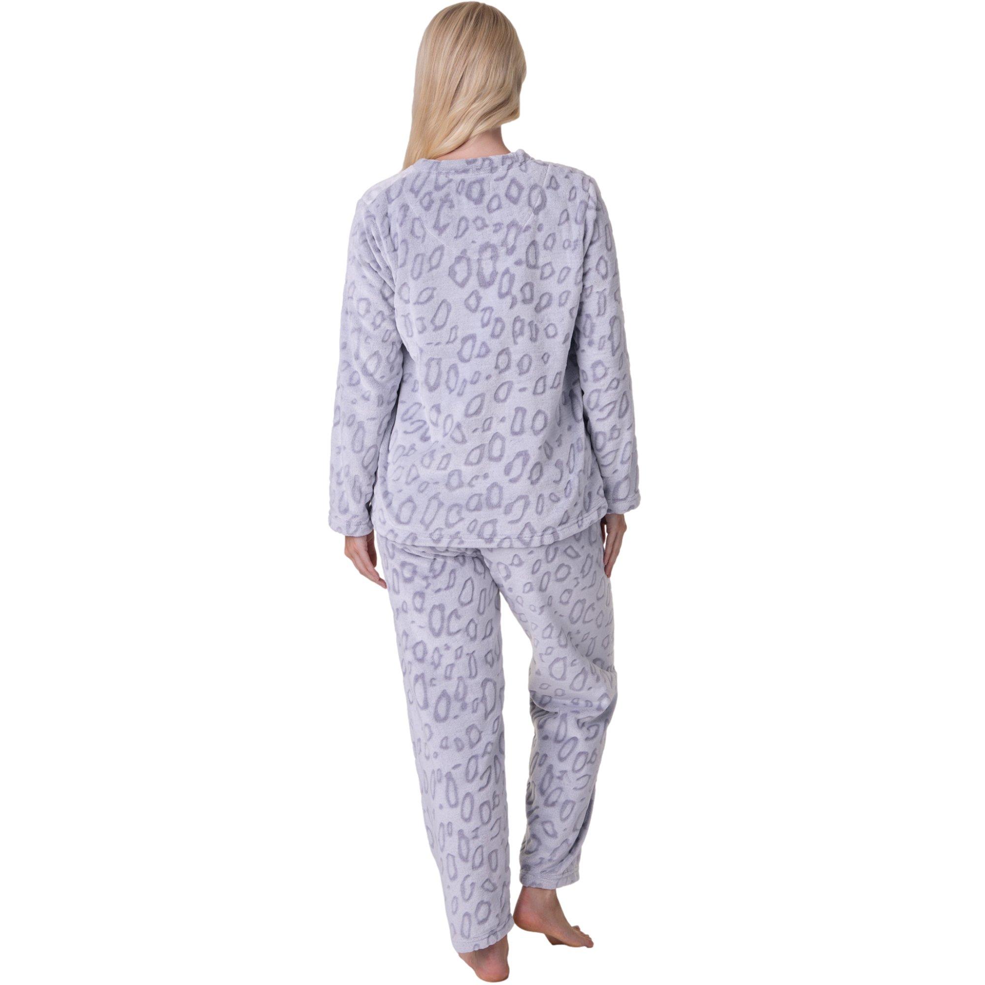 Camille Supersoft Fleece Full Length Pyjama Set